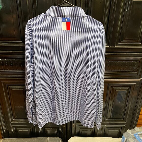Rhoback Texas Quarter Zip Mens M - Picture 4 of 5